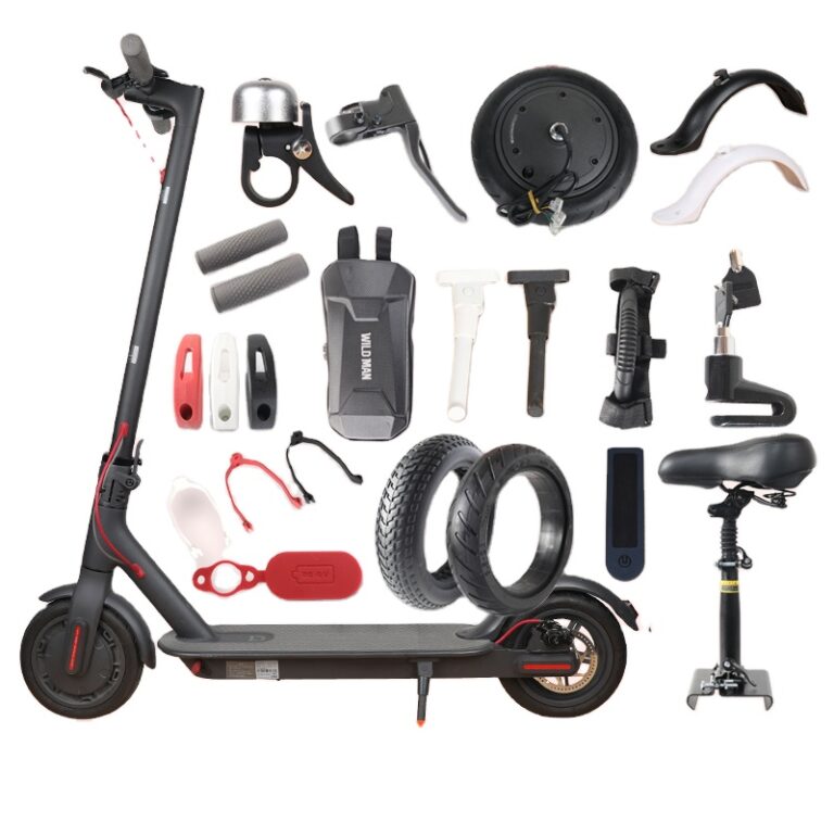 Les accessoires de trottinette électrique