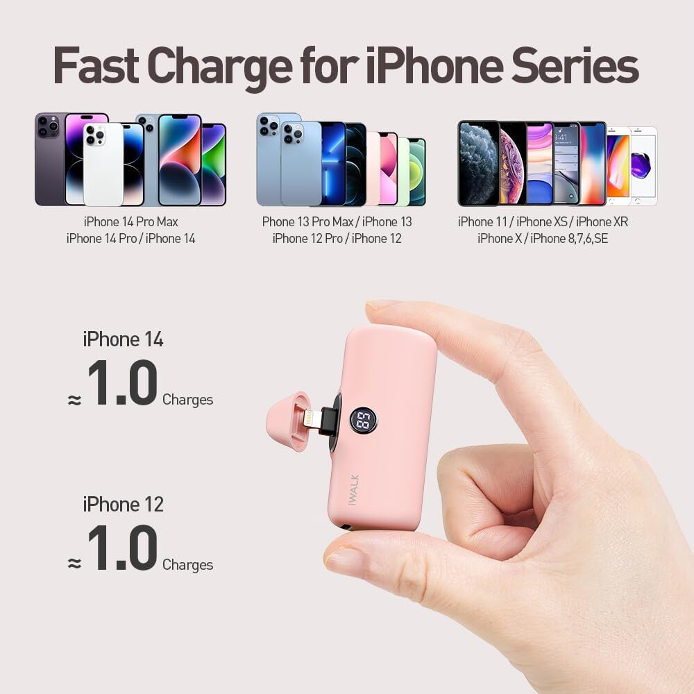 iWALK Portable Charger: la technologie de charge simultanée!